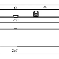 VS 42W/450-600мА 35-93V DIP-переключатель - Линейный драйвер для светодиодов Vossloh-Schwabe ECXe 600.442