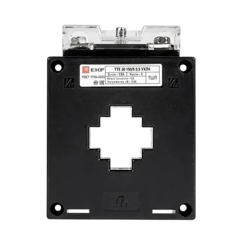 Трансформатор тока ТТЕ 30 100/5А кл. точн. 0.5 5В.А EKF tte-30-100/tc-30-100 - фото 2