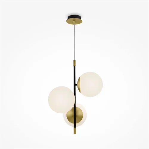 Подвесной светильник Nostalgia E14х3 40Вт (Черный и Золото) - фото 10