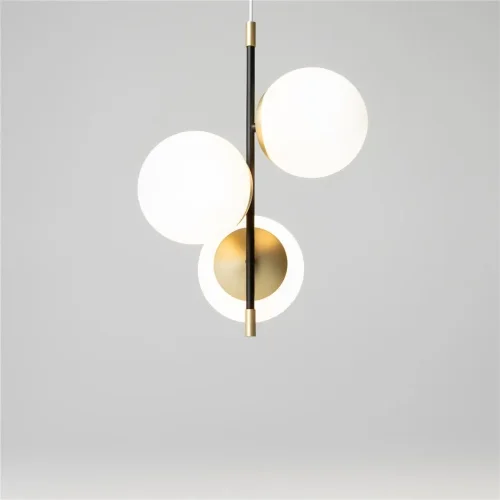 Подвесной светильник Nostalgia E14х3 40Вт (Черный и Золото) - фото 11