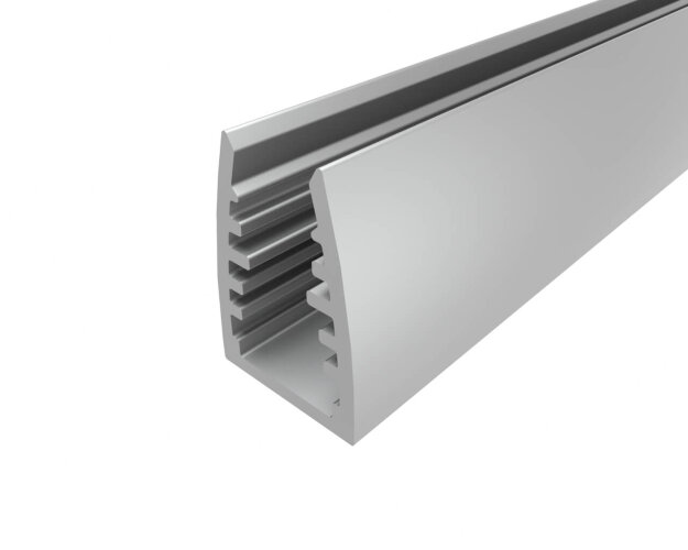 Профиль алюминиевый для стекла LC-LPG-1318-2 Anod - фото