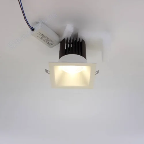 Светодиодный светильник spot MA15 (220V, 15W, Cree, MEAN WELL, day white, white housing) - фото 4.