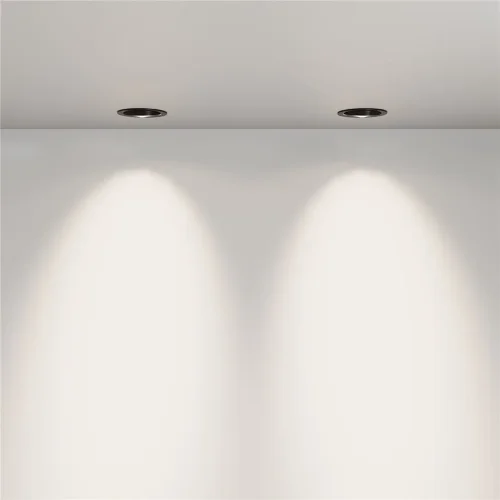 Встраиваемый светильник Lens 12Вт 4000К 70° (Черный) - фото 8