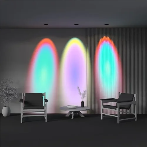 Встраиваемый светильник Lens 12Вт 4000К 70° (Черный) - фото 11