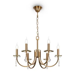 Люстра Freya FR1006PL-06G (Латунь)