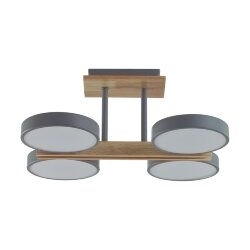 Люстра потолочная «LUMION» 8031/72CL, серия: PLATO (крепление на планке) - -