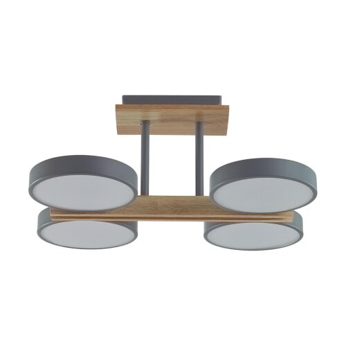 Люстра потолочная «LUMION» 8031/72CL, серия: PLATO (крепление на планке). Фото 1.