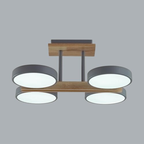 Люстра потолочная «LUMION» 8031/72CL, серия: PLATO (крепление на планке). Фото 2.