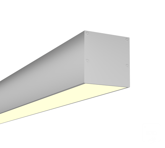 Линейный светильник LINE5050П (Anod/3000mm/LT70 — 3K/98W) - фото 1