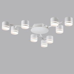 Люстра потолочная «LUMION» 8235/9C, серия: GARETA (крепление на планке) - -