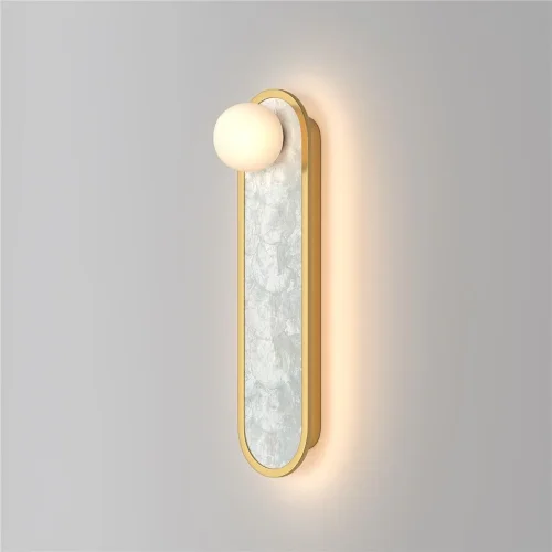 Настенный светильник (бра) Perlamour 2700-4000К 25Вт (Латунь) - фото 11