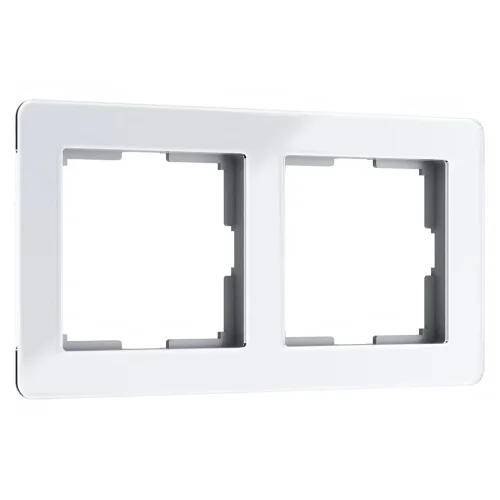 Рамка из акрила на 2 поста Acrylic белый W0022701 - фото