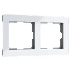 Рамка из акрила на 2 поста Acrylic белый W0022701