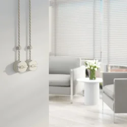 Переключатель/выключатель одноклавишный Vintage слоновая кость матовый/хром W5812055