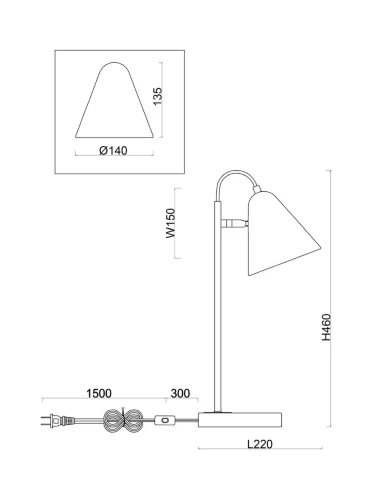 Настольный светильник Freya FR8001TL-01WG (Белый с Золотом) - фото 3
