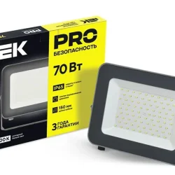 Прожектор светодиодный СДО 07-70 70Вт 6500К IP65 сер. IEK LPDO701-70-K03