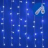 ULD-C6030-450-TTK WARMWHITE-WHITE IP44 Занавес светодиодный с эффектом мерцания, 6х3м, Соединяемый, 450 светодиодов, Теплый белый и белый свет, Провод прозрачный, TM Uniel - фото 1