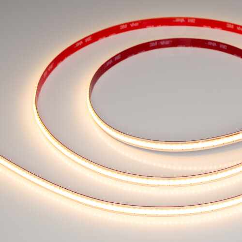 Светодиодная лента COB-X480-10mm 24V Warm2700 (10 W/m, IP20, 5m, FreeCut) (Arlight, Свободная резка) 044197 - фото