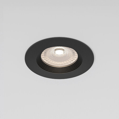Светильник встраиваемый City GU10 черный IP44 - Фото 2