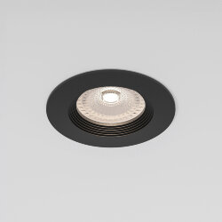 Светильник встраиваемый City GU10 черный IP44 25060/01 (070141)