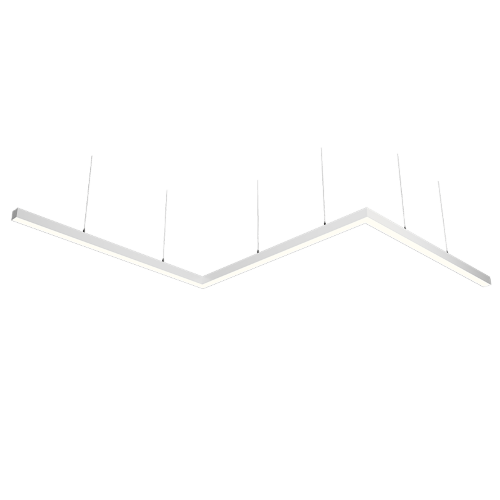 Светильник WOLTA PRO КОНТУР ЗИГЗАГ ДСО03-108-702-3К-Б Матовый - фото 1.