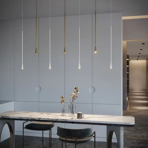 Светильник подвесной светодиодный Vist 7W 4000K белый 50312 LED - фото 4