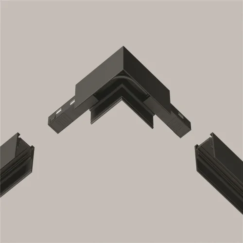 Коннектор питания угловой гибкий 15 см Exility черный (Черный) TRA034CPC-42B-15-1 - фото 5