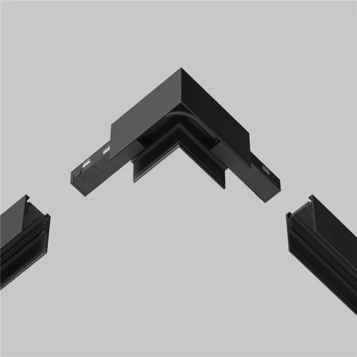 Коннектор питания угловой гибкий 15 см Exility черный (Черный) TRA034CPC-42B-15-1 - фото 8