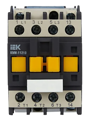 Контактор КМИ-11210 12А 230В/АС3 1НО KARAT IEK KKM11-012-230-10 - фото 3