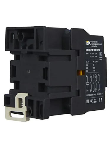Контактор КМИ-11210 12А 230В/АС3 1НО KARAT IEK KKM11-012-230-10 - фото 7