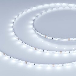 Светодиодная лента RT-А60-5mm 12V Cool 8К (4.8 W/m, IP20, 2835, 5m) (Arlight, узкая) 028610(2)
