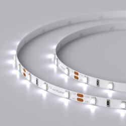 Светодиодная лента RT-А60-5mm 12V Cool 8К (4.8 W/m, IP20, 2835, 5m) (Arlight, узкая) 028610(2)