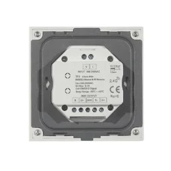 Сенсорная панель T13 White IC73 (220V, RGB, 4 zone, DMX512, RF 2.4GHz)