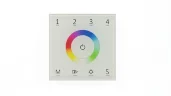 Сенсорная панель T13 White IC73 (220V, RGB, 4 zone, DMX512, RF 2.4GHz) - фото I