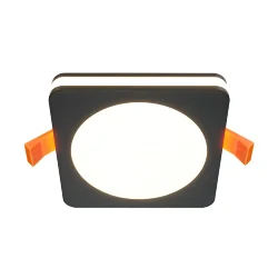 Встраиваемый светильник Фантом / Phanton 12 Вт 3000 К 120° (Черный) DL2001-L12B