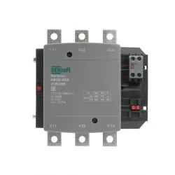 Контактор 265А 220В АС АС3 АС4 1НО+1НЗ КМ-102 DEKraft 21961DEK