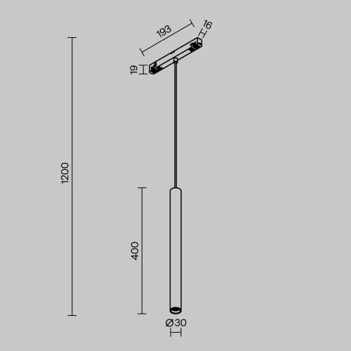 Трековый подвесной светильник Фокус / Focus Led Exility 2700-6000K 5Вт 36° Dim Smart Zigbee (Черный) TR226-4-5WTW-M-DSZ-B - фото 8