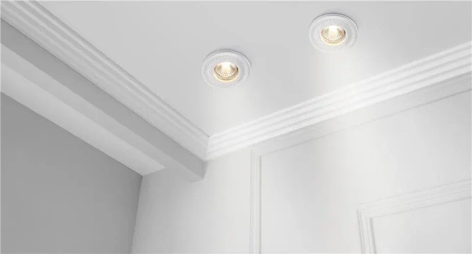 Встраиваемый светильник Gyps Classic GU10х1 35Вт (Белый) - фото 2