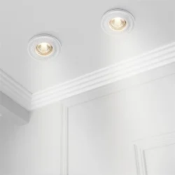 Встраиваемый светильник Gyps Classic GU10х1 35Вт (Белый)