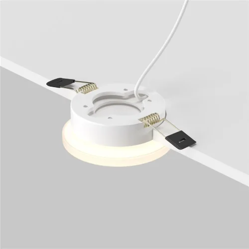 Встраиваемый светильник Pauline GX53 1x12Вт (Белый) - фото 4