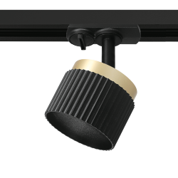 Трековый светильник WOLTA WTL-GX53/19BG под лампу GX53 Черный / Золотой MUSE