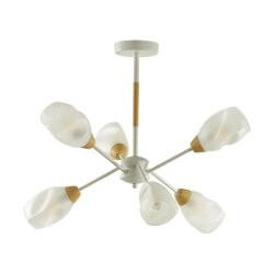 Люстра потолочная «LUMION» 5210/6C, серия: KENDRA (крепление на планке)