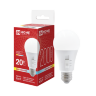 Лампа светодиодная LED-A60-VC 20Вт 230В Е27 2000Лм 3ССТ 3000/4000/6500К с переключателем на лампе IN HOME - Фото