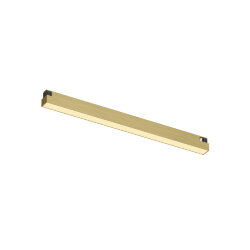 Светильник для трека SHINE LINEAR со светодиодом, L301*W19*H27, 48V DC, 12W, RA?90, 3000K, IP20, сатинированная латунь, алюминий, Denkirs DK5751-SB