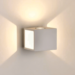 Светильник настенный JY KUB белый, LW-A0100A-WH-WW 002796