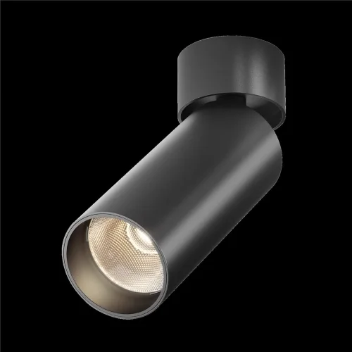 Потолочный светильник FOCUS LED 3000K 1x12Вт 50° (Черный) - фото 5