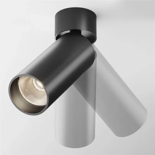 Потолочный светильник FOCUS LED 3000K 1x12Вт 50° (Черный) - фото 15