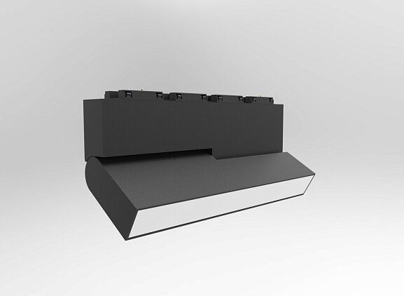 Светильник для трека SY черный, 20 Вт, 3000К, SY-601256F-20-BL-WW. Фото 2