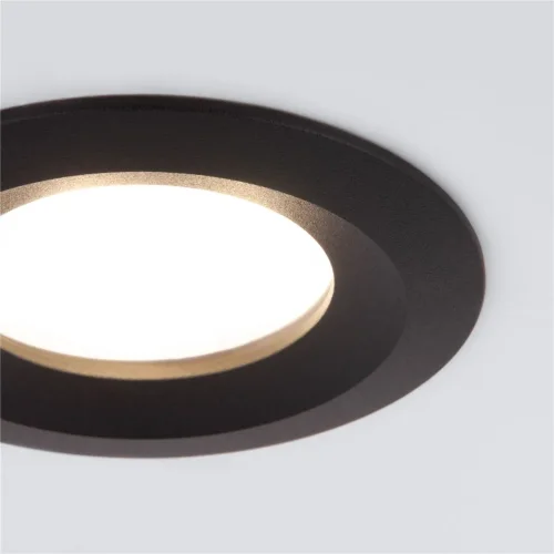 Встраиваемый точечный светильник 110 MR16 черный - фото 2