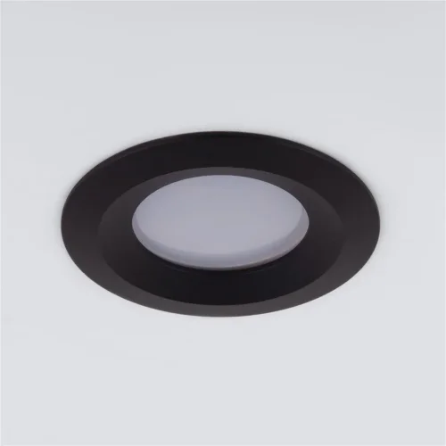 Встраиваемый точечный светильник 110 MR16 черный - фото 3